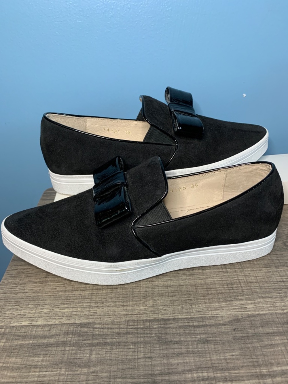 All black Tux slip-on sneaker